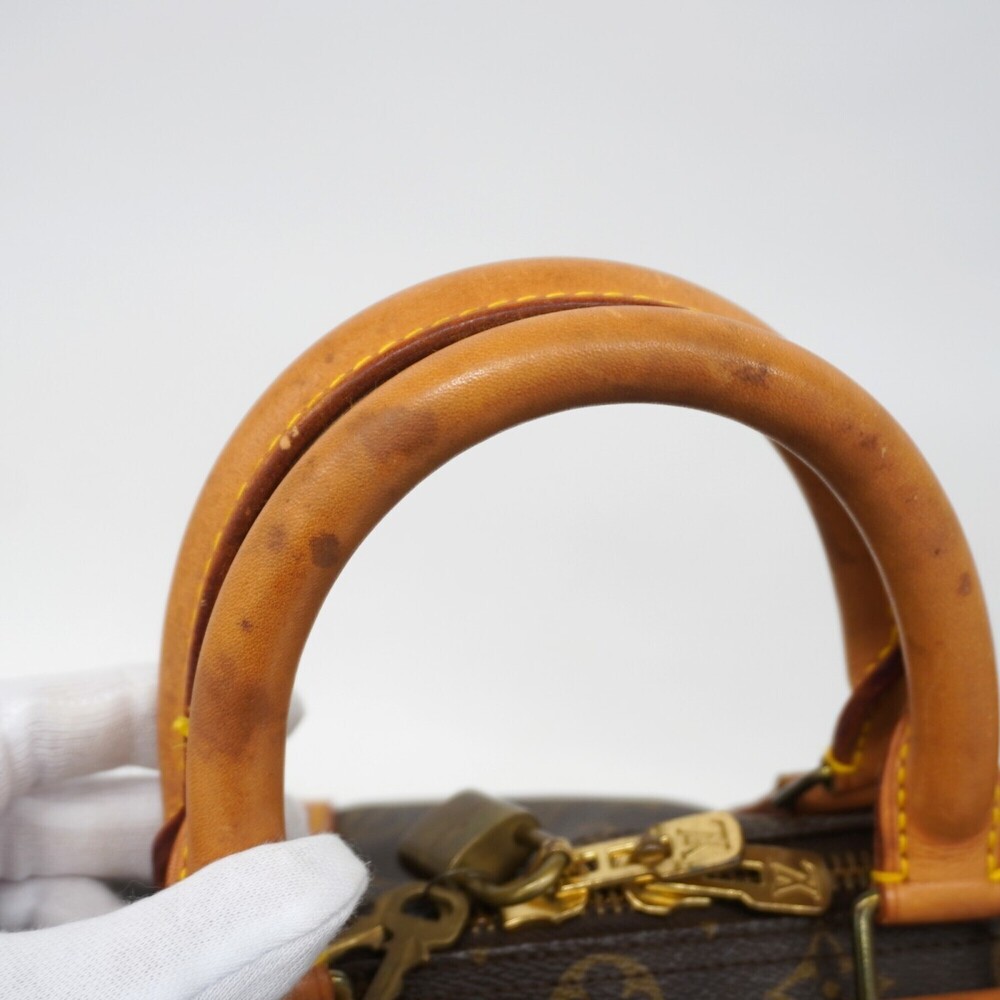 LOUIS VUITTON Brown Monogram Boston Bag - Picture 11 of 12